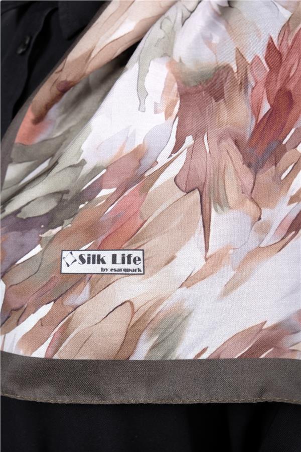 Silk Life Firuze Soft Şal 1511-2