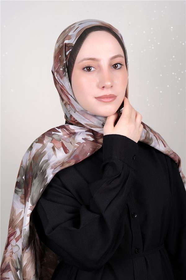 Silk Life Firuze Soft Şal 1511-2