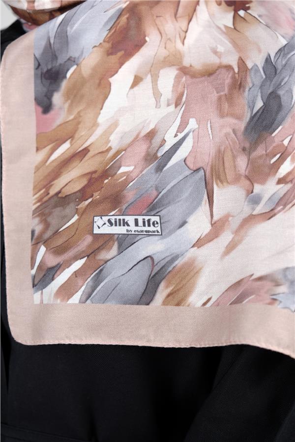 Silk Life Firuze Soft Şal 1511-3