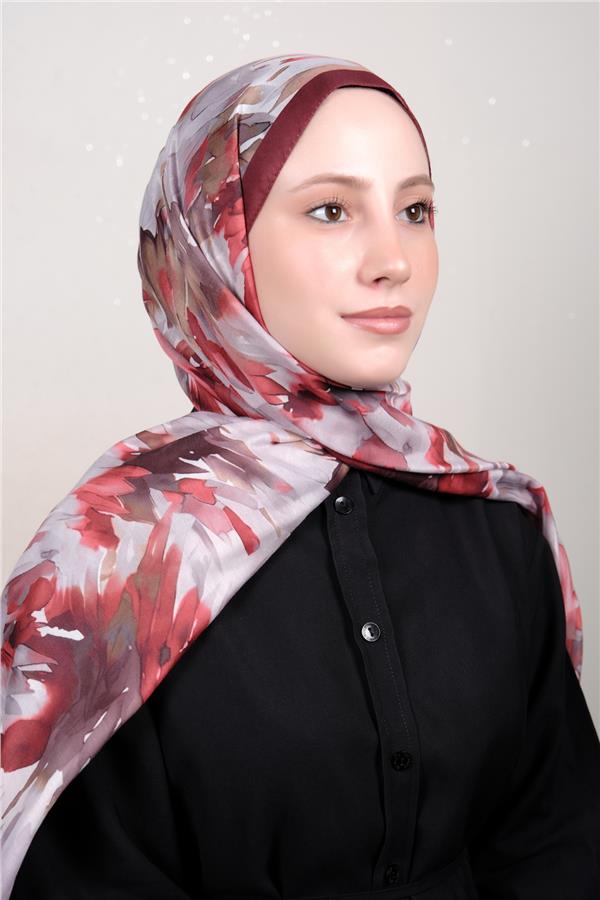 Silk Life Firuze Soft Şal 1511-7
