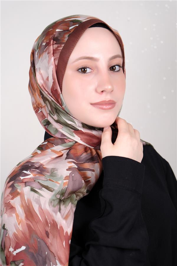 Silk Life Firuze Soft Şal 1511-8