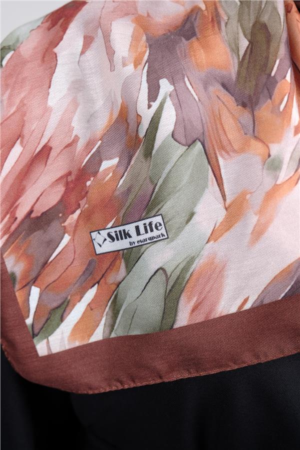 Silk Life Firuze Soft Şal 1511-8