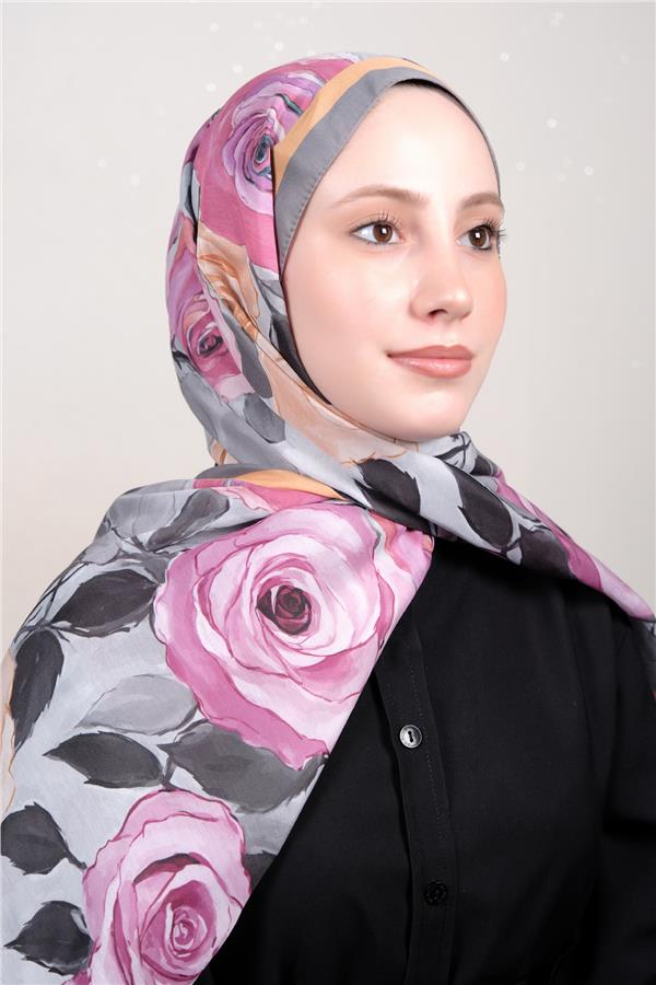 Silk Life Firuze Soft Şal 1512-3