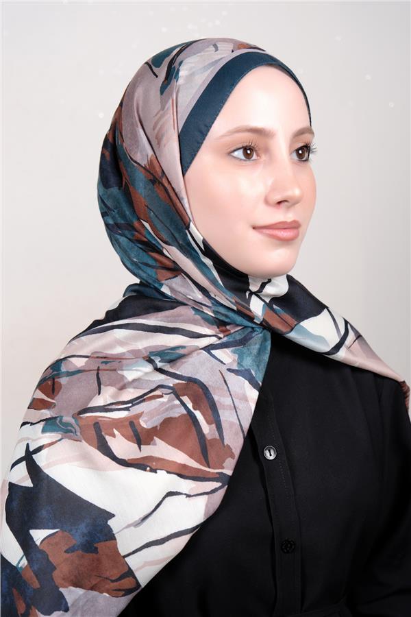 Silk Life Firuze Soft Şal 1513-3