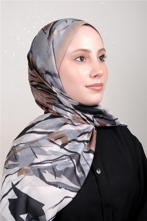 Silk Life Firuze Soft Şal 1513-4