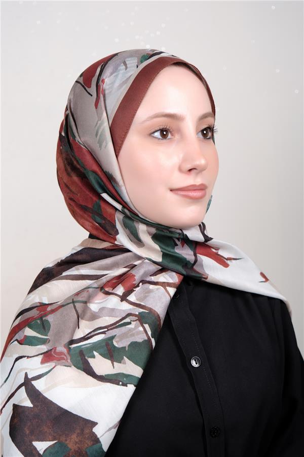 Silk Life Firuze Soft Şal 1513-5