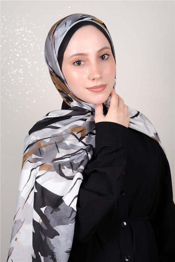 Silk Life Firuze Soft Şal 1513-6