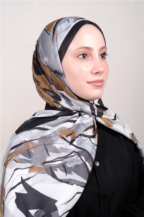 Silk Life Firuze Soft Şal 1513-6