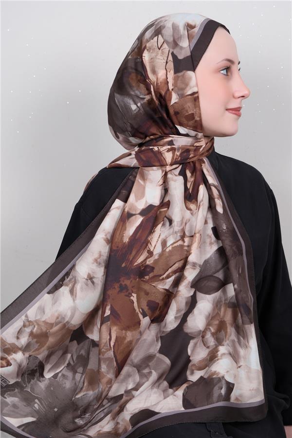 Silk Life Firuze Soft Şal 1517-3