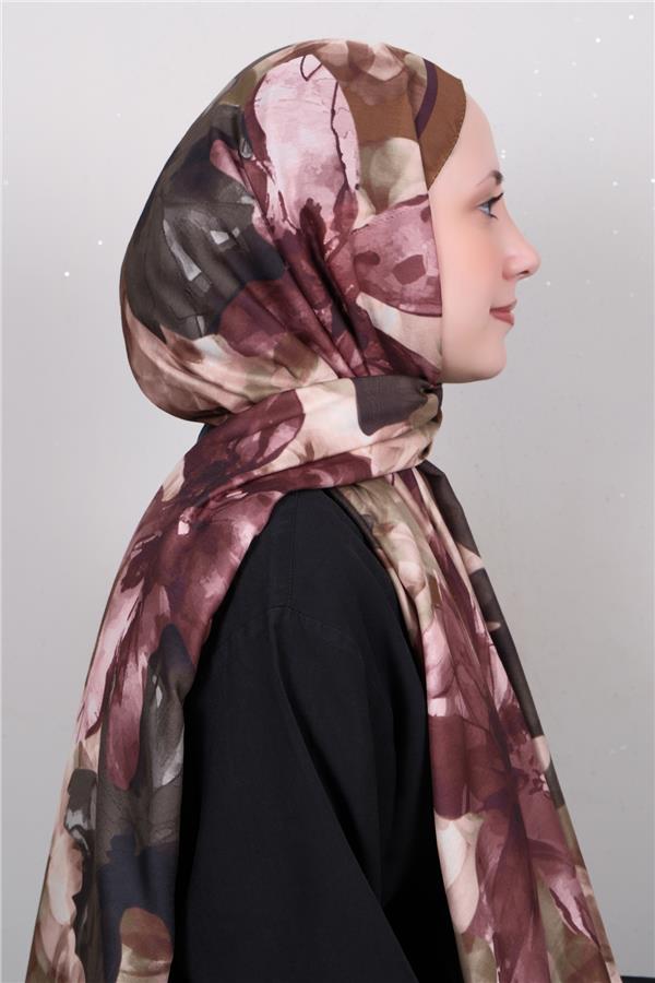 Silk Life Firuze Soft Şal 1517-4