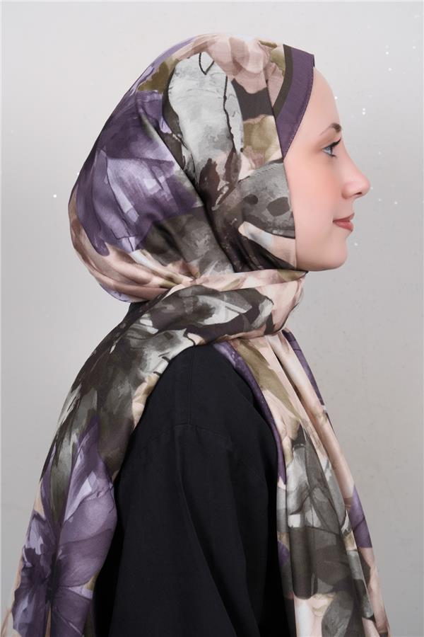 Silk Life Firuze Soft Şal 1517-5