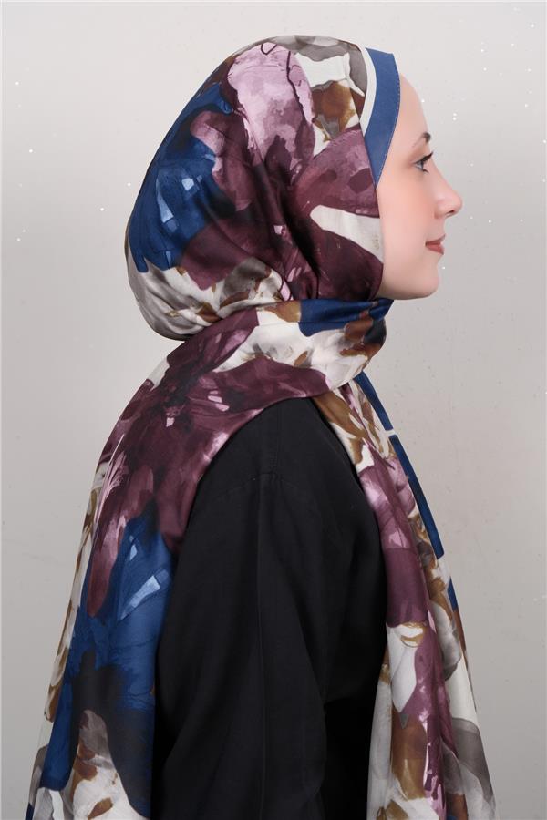 Silk Life Firuze Soft Şal 1517-6