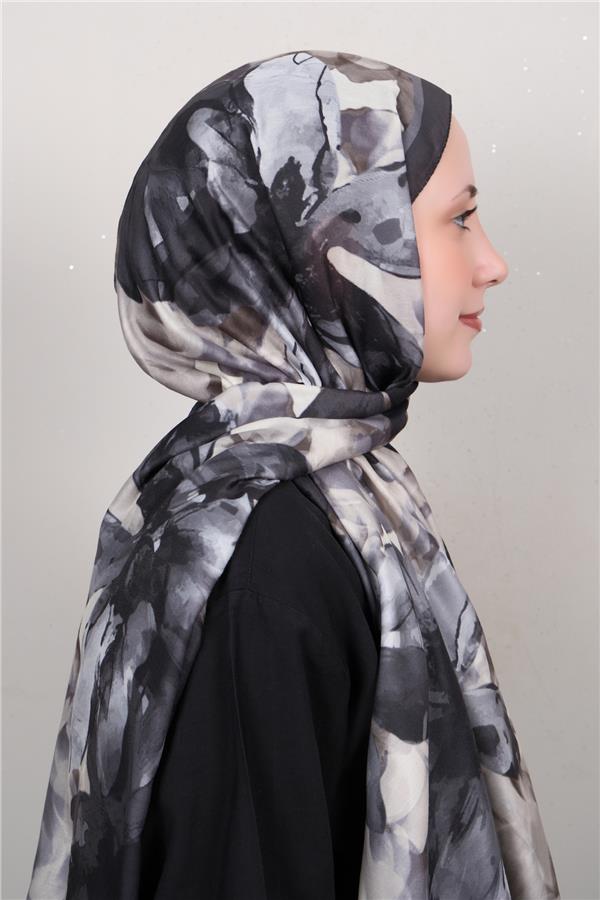 Silk Life Firuze Soft Şal 1517-7