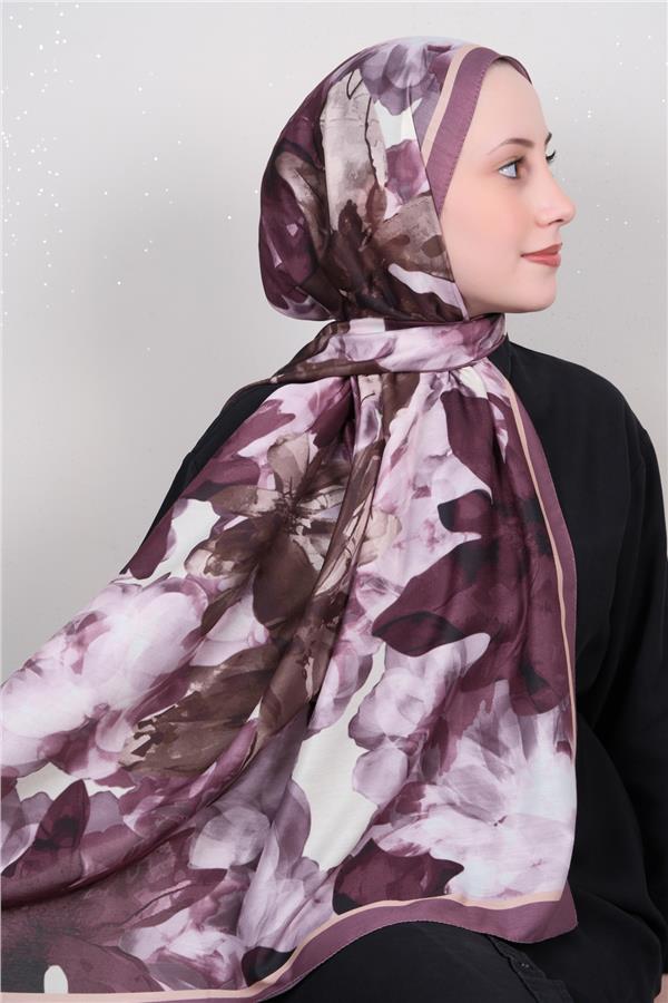 Silk Life Firuze Soft Şal 1517-8