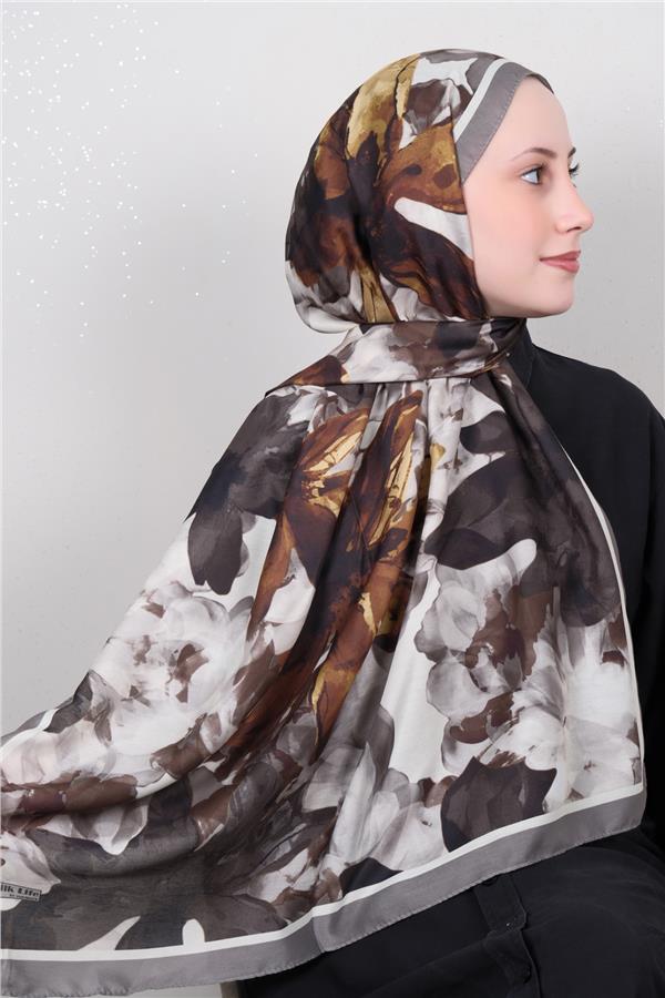 Silk Life Firuze Soft Şal 1517-9
