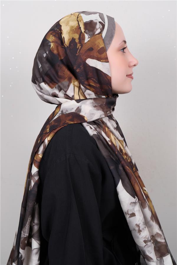 Silk Life Firuze Soft Şal 1517-9