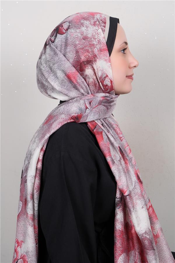 Silk Life Firuze Soft Şal 1518-4