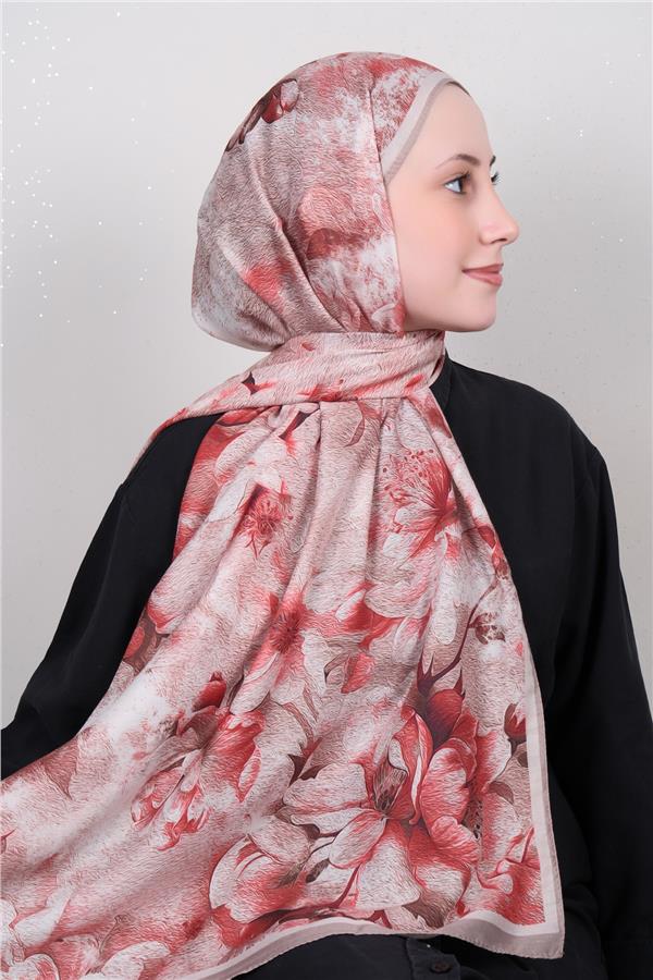 Silk Life Firuze Soft Şal 1518-6