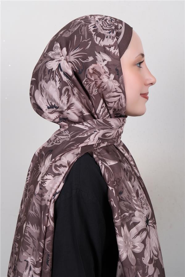Silk Life Firuze Soft Şal 1519-3