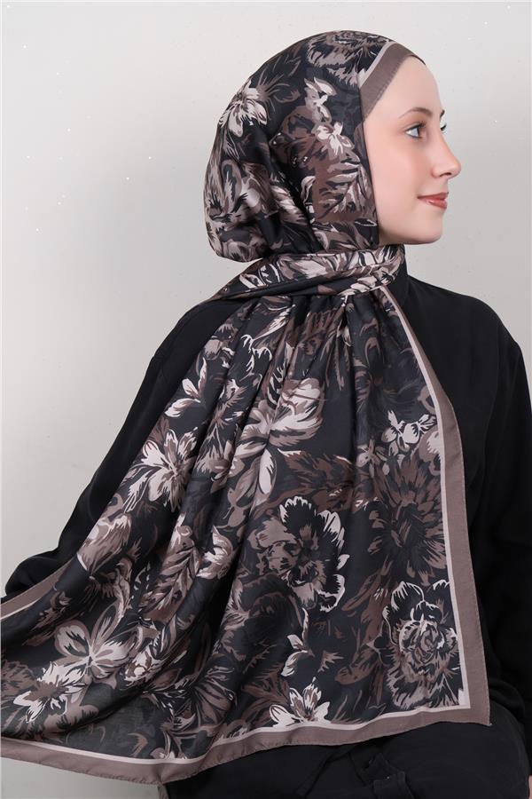 Silk Life Firuze Soft Şal 1519-8
