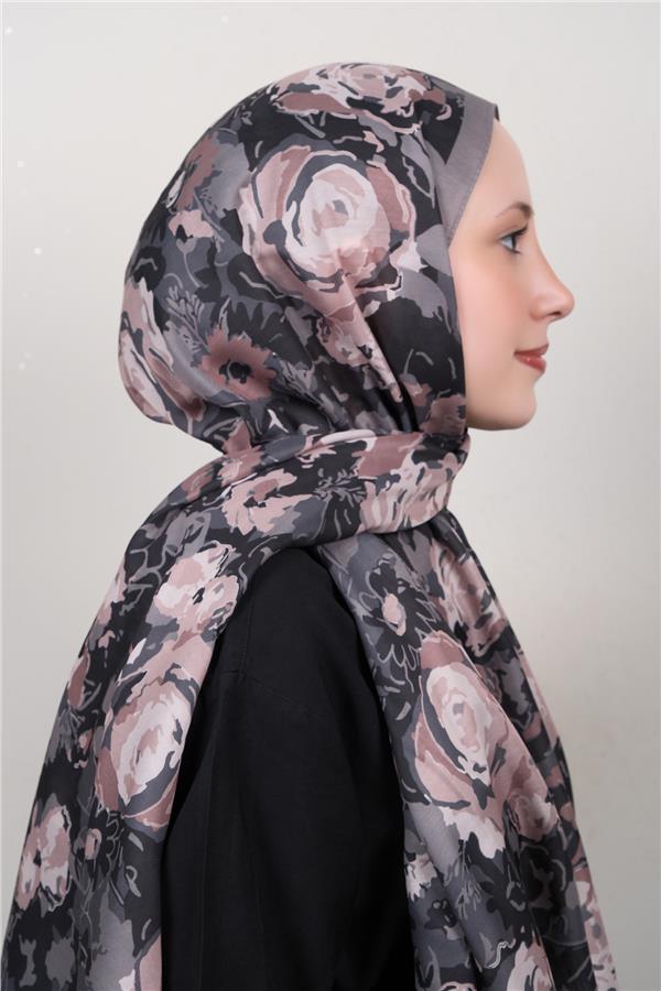 Silk Life Firuze Soft Şal 1521-4