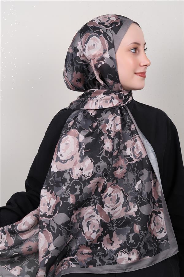Silk Life Firuze Soft Şal 1521-4