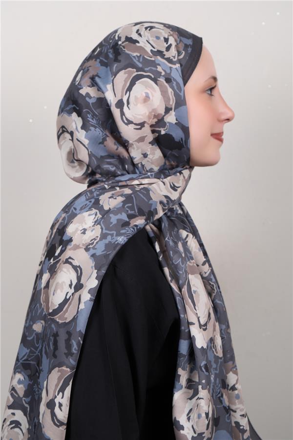 Silk Life Firuze Soft Şal 1521-9