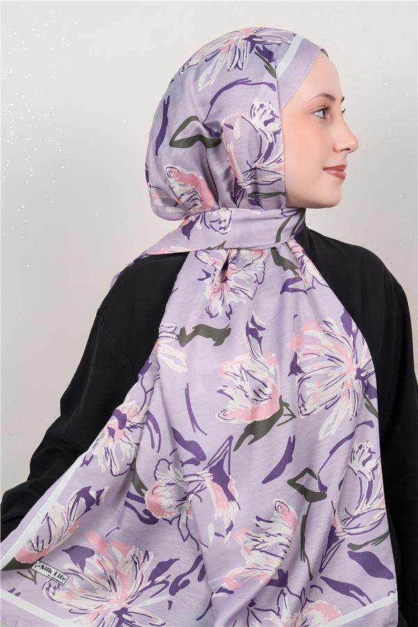 Silk Life Firuze Soft Şal 1522-5