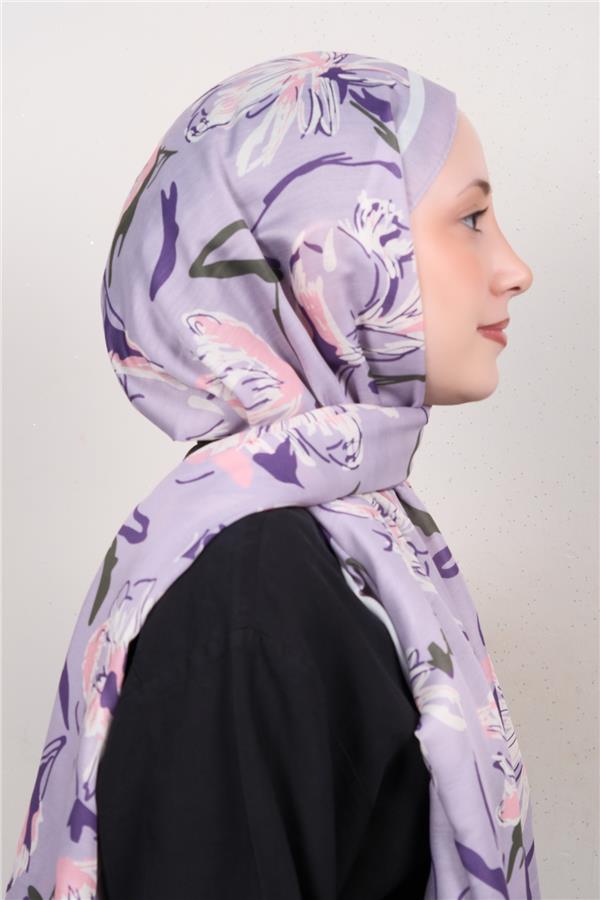 Silk Life Firuze Soft Şal 1522-5