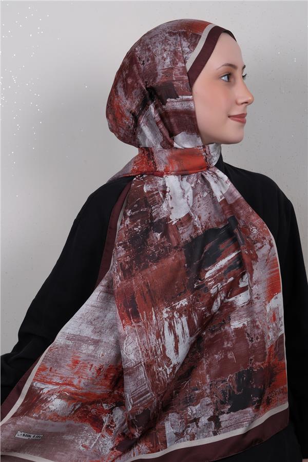 Silk Life Firuze Soft Şal 1523-5