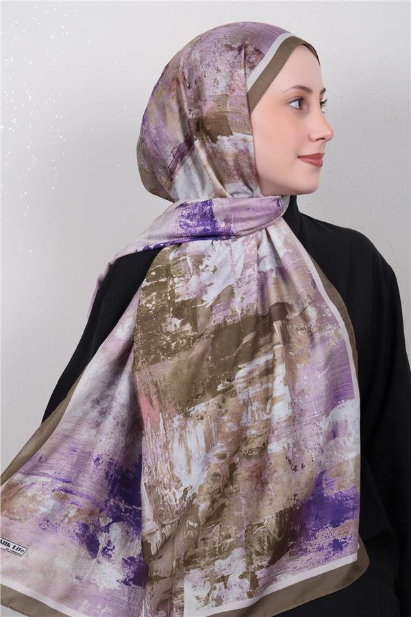 Silk Life Firuze Soft Şal 1523-9