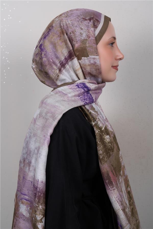 Silk Life Firuze Soft Şal 1523-9