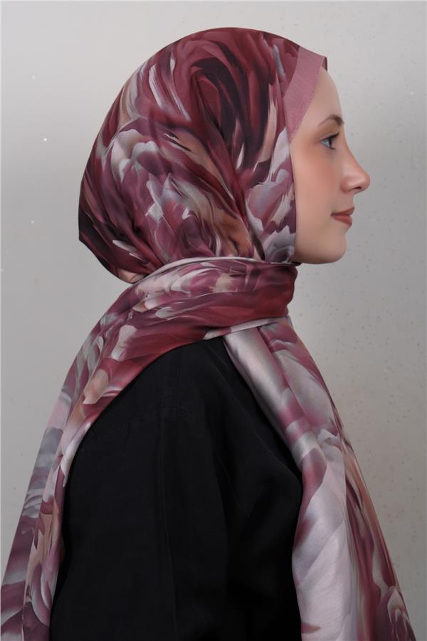 Silk Life Firuze Soft Şal 1526-10