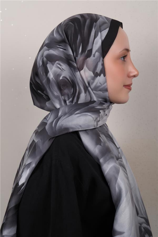 Silk Life Firuze Soft Şal 1526-2
