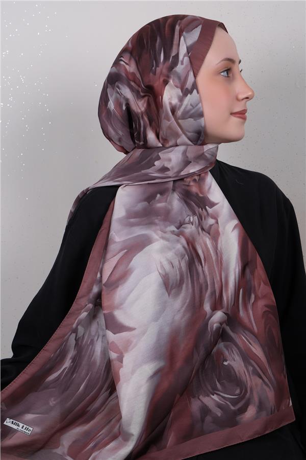 Silk Life Firuze Soft Şal 1526-3