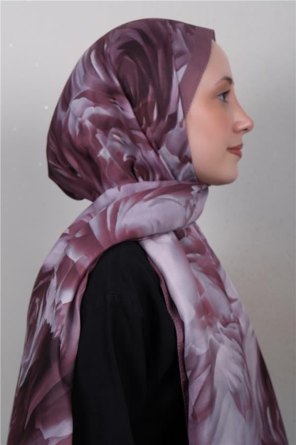Silk Life Firuze Soft Şal 1526-4