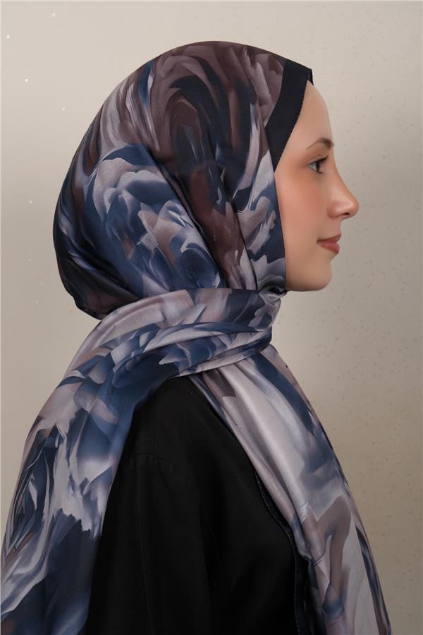 Silk Life Firuze Soft Şal 1526-6