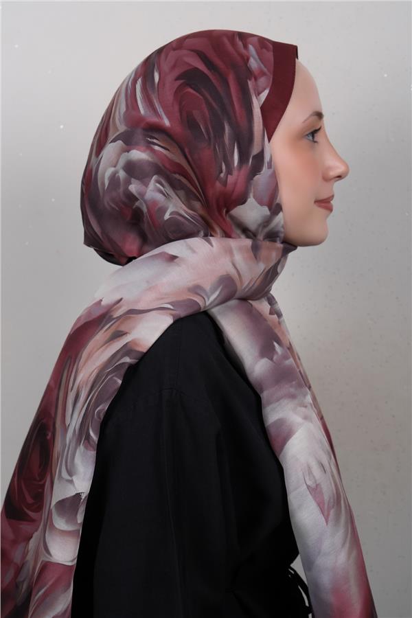 Silk Life Firuze Soft Şal 1526-7