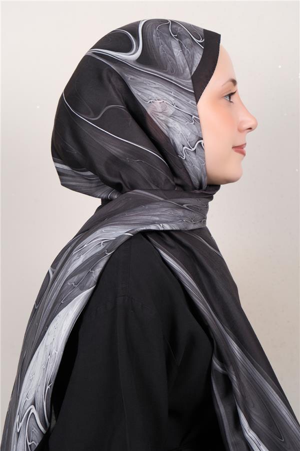 Silk Life Firuze Soft Şal 1527-2