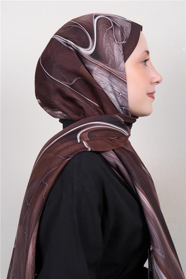 Silk Life Firuze Soft Şal 1527-5
