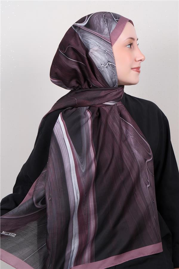 Silk Life Firuze Soft Şal 1527-6