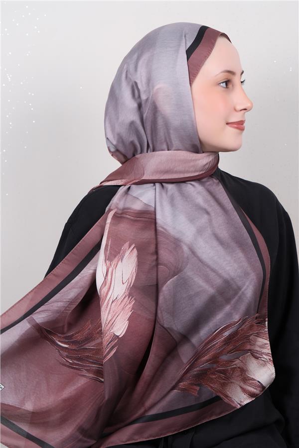 Silk Life Firuze Soft Şal 1528-1
