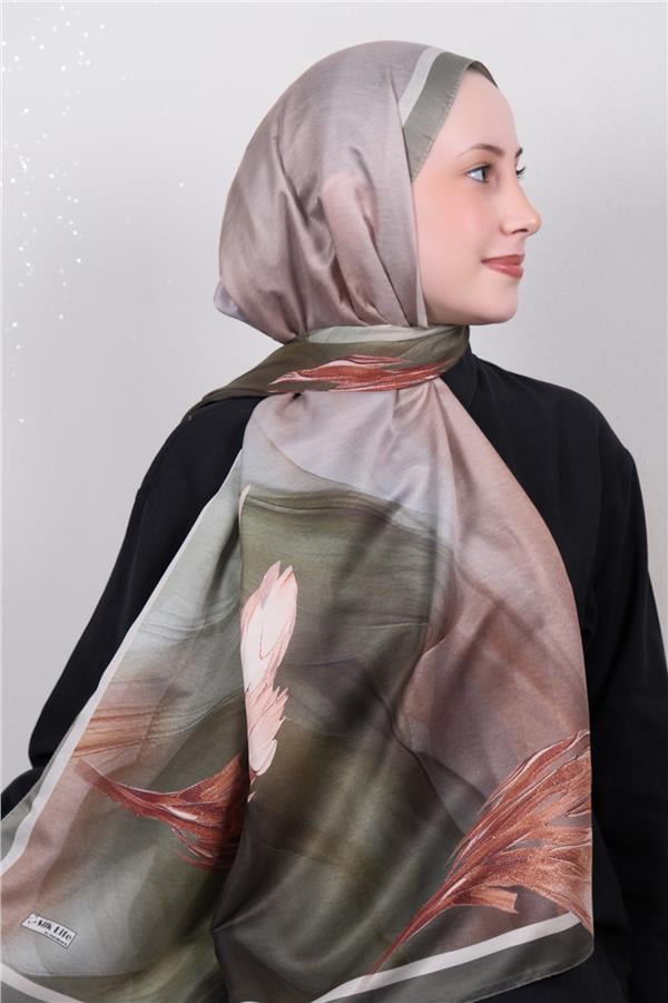 Silk Life Firuze Soft Şal 1528-2