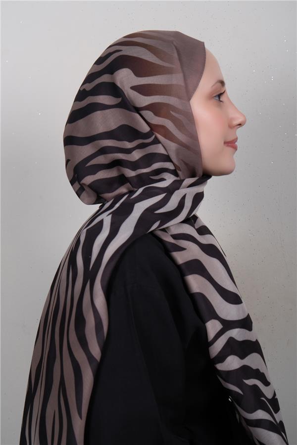 Silk Life Firuze Soft Şal 1529-1
