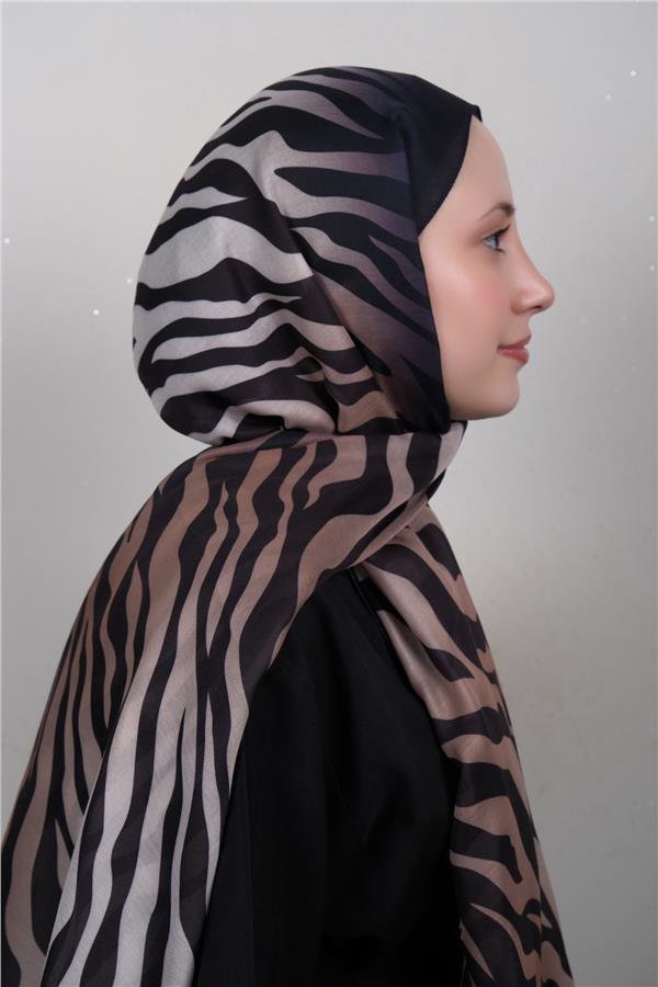 Silk Life Firuze Soft Şal 1529-11