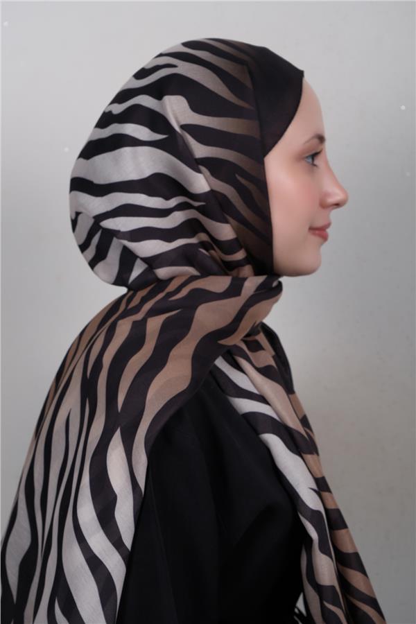 Silk Life Firuze Soft Şal 1529-2