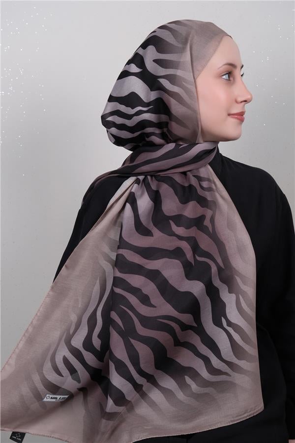 Silk Life Firuze Soft Şal 1529-6
