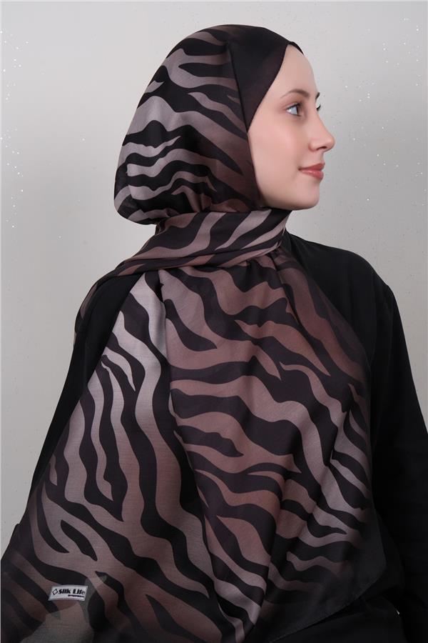 Silk Life Firuze Soft Şal 1529-7