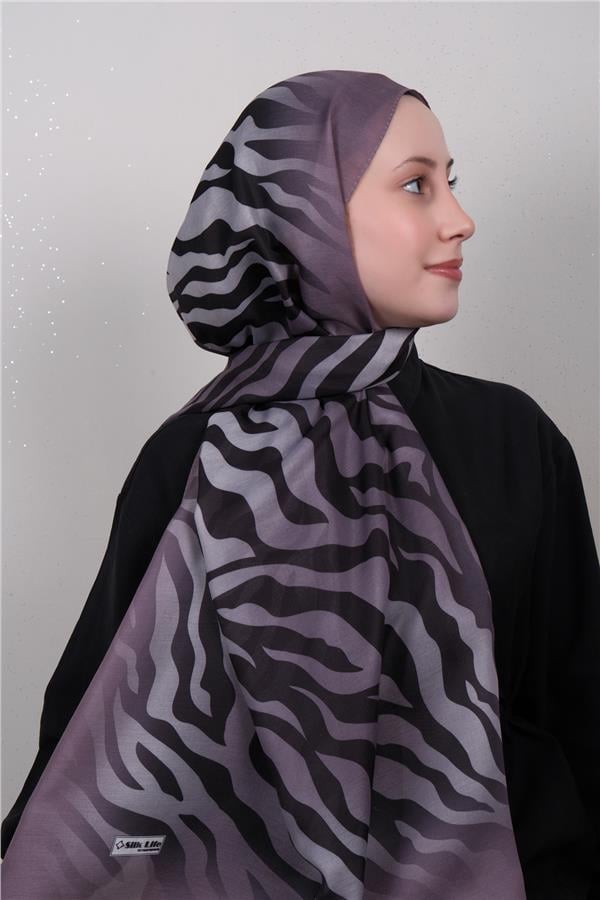 Silk Life Firuze Soft Şal 1529-9