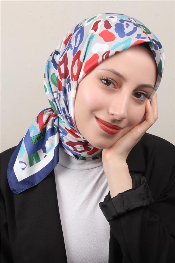 Silk Life Lotus Eşarp 4121-8